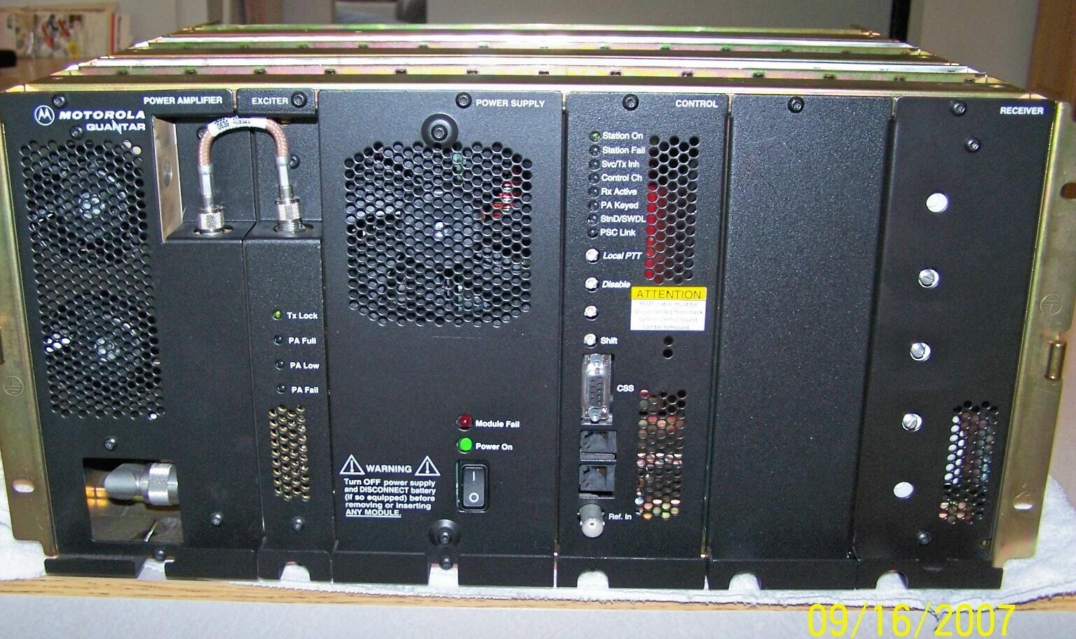 Motorola Quantar T35365A 800 Mhz Base Station Repeater 