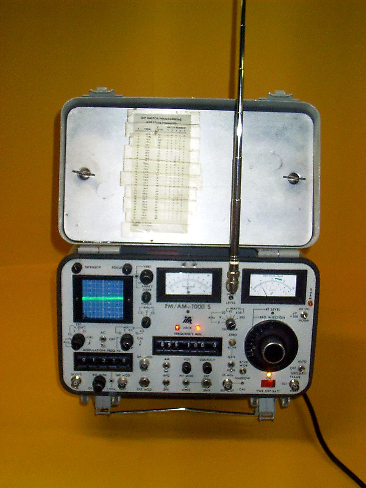 Aeroflex FM/AM-1600S TS-4317 Waveform Decoder 7010-0732-200 IFR 