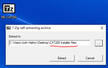 Extractor - Make New Folder